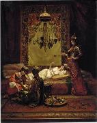 unknow artist Arab or Arabic people and life. Orientalism oil paintings 567 France oil painting artist